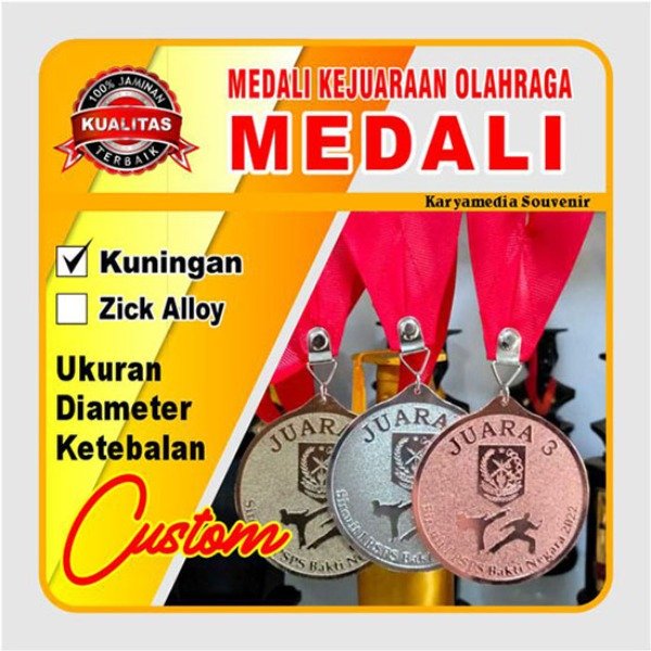 Gambar toko medali olahraga di Indonesia